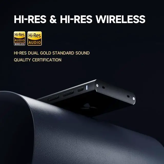 Alt view image 5 of 5 - HiBy Digital M300 Music player with speaker built-in Android 13 OS bluetooth WIFI and FM supports PCM768k DSD256 32G Silver