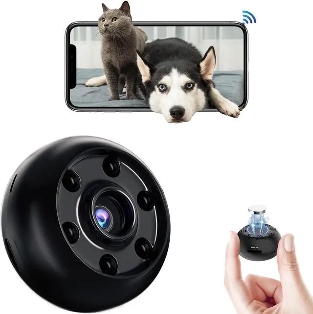 Main image of JesCookal Hidden Camera WiFi Mini Spy Camera Wireless HD 1080P Small Camera with Motion Detection for Home Security and Outdoor Nanny Cams