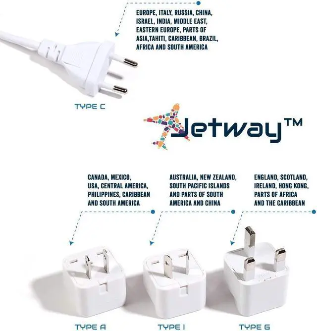 Alt view image 3 of 5 - Best International Travel Adapter and Voltage Converter - 200 Watts - Quiet Mode - Bonus Luggage Tag and Case - 220V to 110V Travel Converter for UK AUS EU Asia Africa - Guaranteed Satisfaction