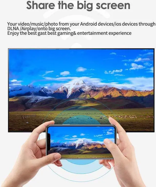 Alt view image 5 of 5 - Android TV Box 10.0 2GB RAM 16GB ROM Android Box Smart TV Box Allwinner H616 Quad-core 6K TV Box Support H.265, 3D, 2.4G Wifi, 10/100M Ethernet