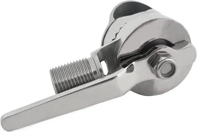 Alt view image 2 of 5 - JT-HLM Boat Stainless Steel 25mm VHF Antenna Mounts Adjustable Antenna Base Clamp-on Hardware