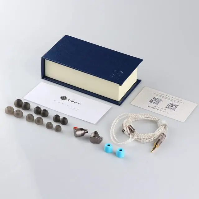 Alt view image 5 of 5 - Linsoul TIN Audio T2 HiFi in Ear Monitor, 2DD Double Dynamic Driver IEM, Wired Earbuds, Metal Bass Headphones, with 3.5mm 2pin IEM Cable for DJ Musician