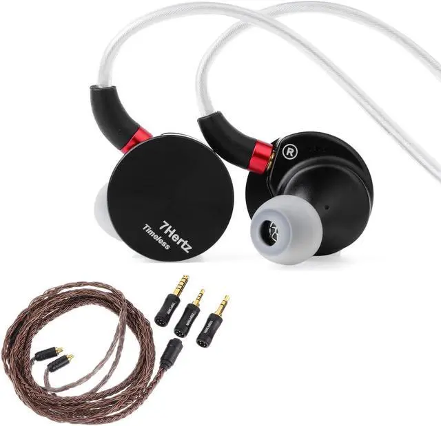 Main image of Linsoul 7HZ Timeless 14.2mm in Ear Earphones(3.5mm) + TRIPOWIN C8 Cable (with Mic, 3.5mm Plug, MMCX Connector)