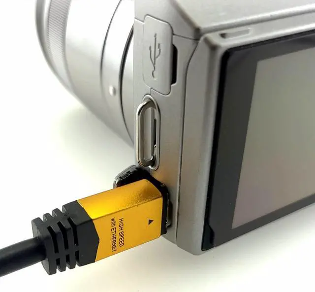 Alt view image 5 of 5 - YOTETION Mini HDMI to HDMI Cable 40FT, High-Speed HDMI to Mini HDMI Support 3D 4K/60Hz 1080p 720p Compatible with Camera, Camcorder, Tablet and Graphics/Video Card, Laptop, Raspberry Pi Zero W