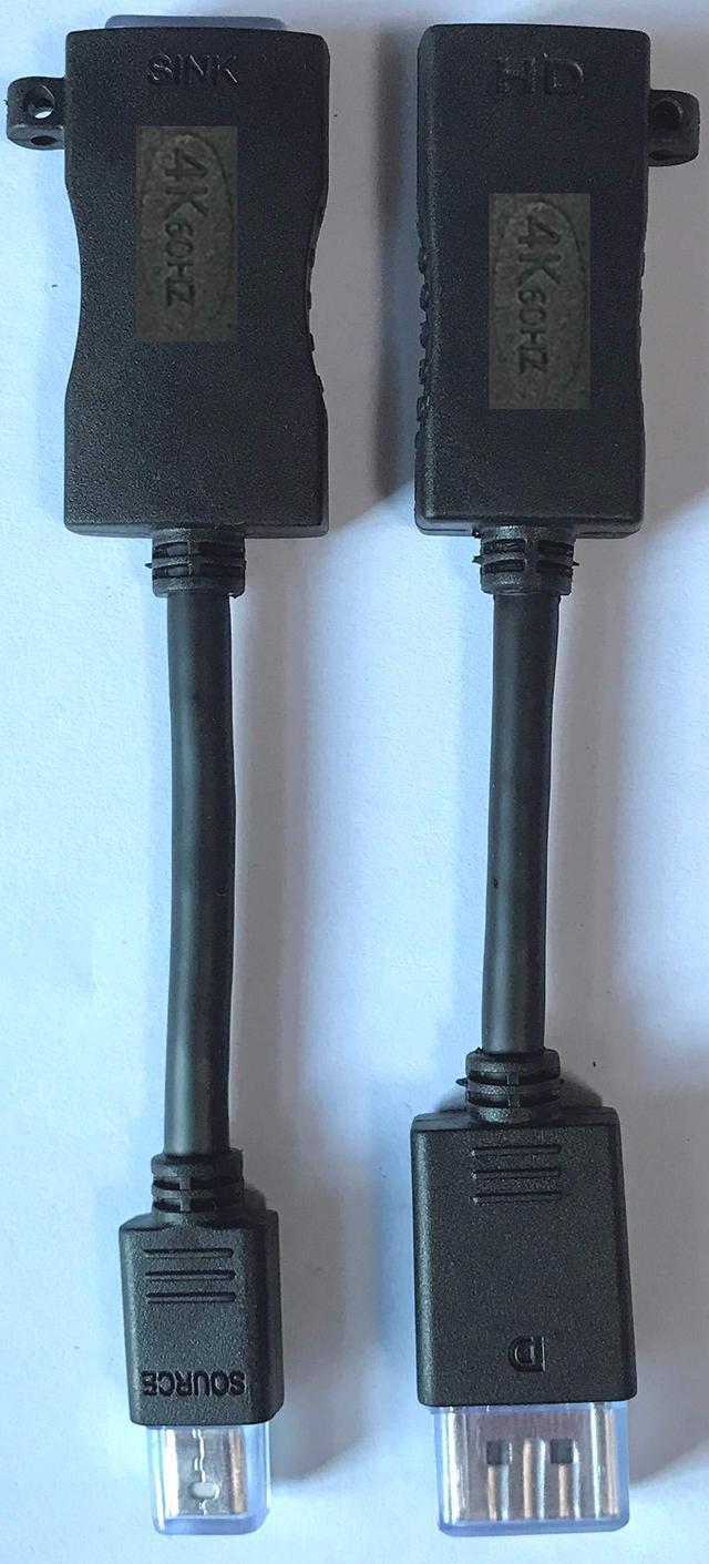 Alt view image 2 of 5 - DIY Your Secure 4K Cable Adapter HDMI Loop Clamp Ring (Displayport/MiniDisplayport to HDMI) Extend for DL-AR from DigitaLinx Liberty AV
