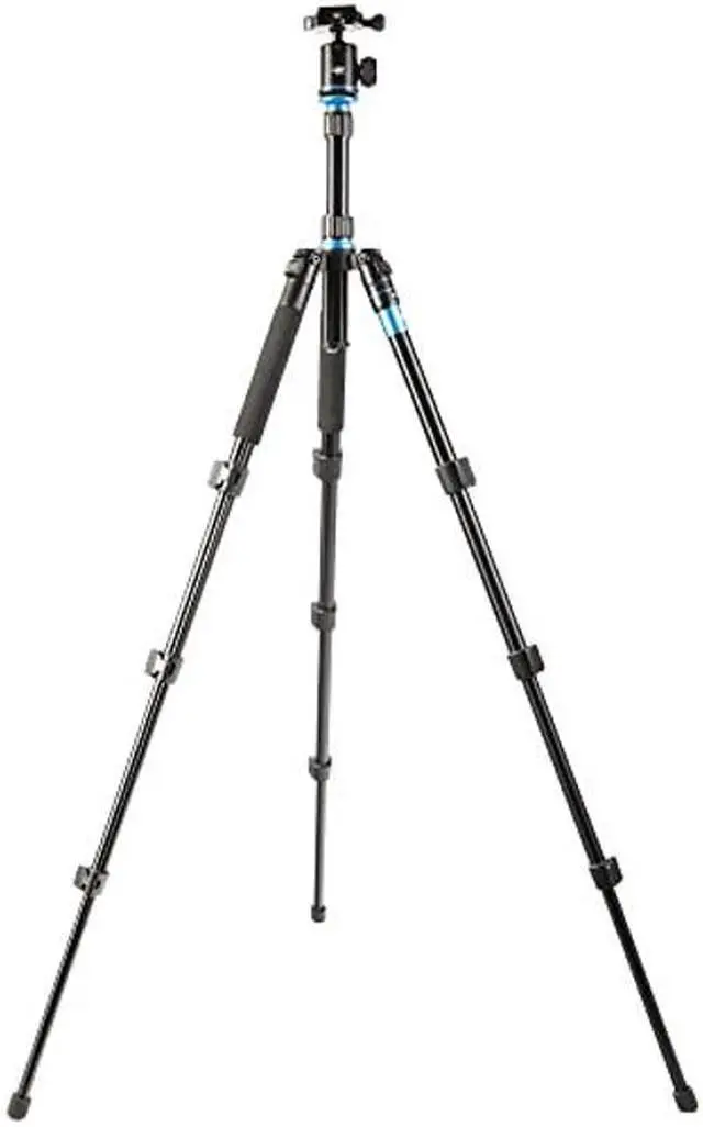Alt view image 3 of 5 - New Wave u.go Plein Air | Tripod LCS1| Compatible with New Wave u.go Plein air Pochade Boxes, Compact Aluminum Tripod with 360deg Ball Head, Professional Tripod for Painting and DLSR Cameras