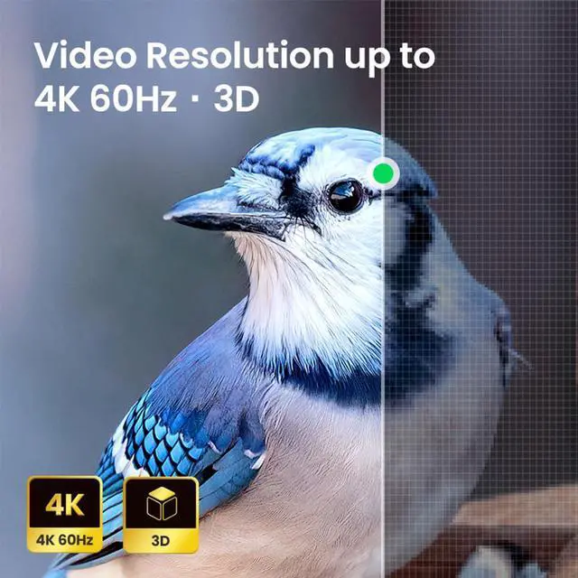 Alt view image 2 of 5 - PENGLIN 5PCS HDMI Panel Mount Adapter 4K@60Hz,HDMI 2.0 Panel Threaded Fixed Mount Coupler Female to Female for TV Monitor Projector