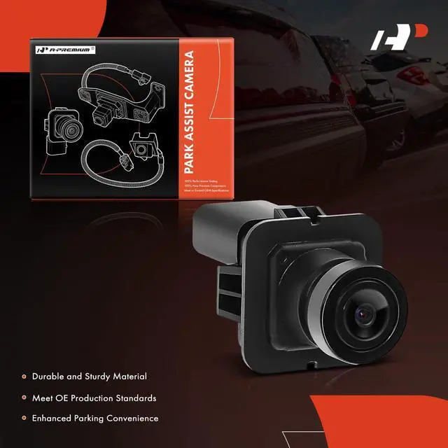 Alt view image 2 of 5 - A-Premium Park Assist Camera Rear View Backup Reverse Camera Compatible with Select Ford Models - 2015-2023 Mustang - Replace# FR3Z-19G490-A