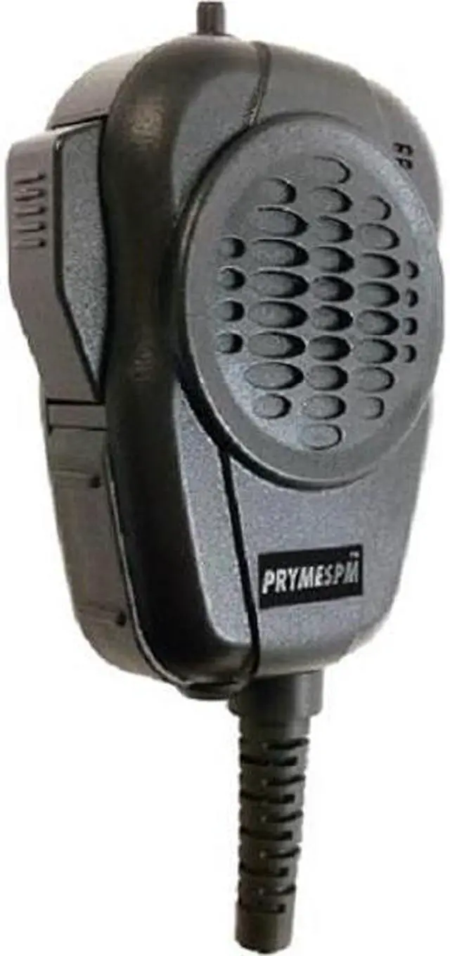Alt view image 3 of 5 - PRYME(r) "New SPM-4200-LI STORM TROOPER(tm) Amplified Waterproof & Dustproof Speaker Microphone for CellPhones with Coil Cable and Lightning Compatible Connector Fits iPhones and iPads