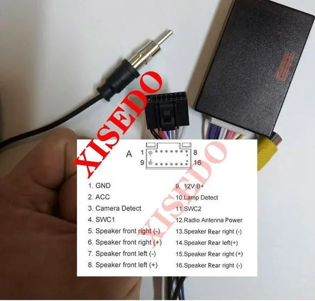 Alt view image 2 of 3 - Audio decoder for RAV4 Camry 4Runner Highlander Hilux Sequoia Sienna Tacoma Tundra Venza with JBL amplifier Car Radio Stereo Headunit Autoradio Android