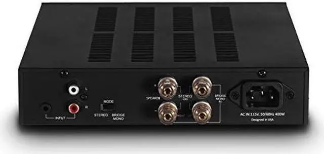 Alt view image 4 of 4 - Soundavo CSA-60 Stereo Amplifier for Home Audio, Residential and Commercial Installation 180W bridgeable