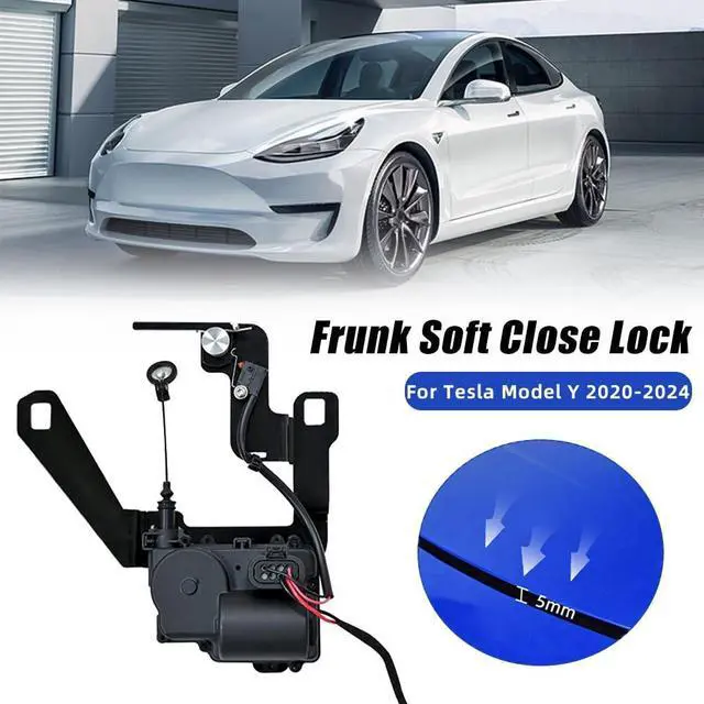Alt view image 2 of 5 - Svzadipe Power Frunk Soft Closing for Tesla Model Y 2020-2024 Front Trunk Auto Close Electric Suction Cover Front Trunk Auto Close (for Model Y 2020-2024)