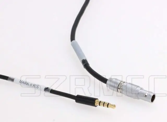 Alt view image 2 of 4 - SZRMCC for Tilta Nucleus-M Run Stop Cable 0B 7 Pin Male to 3.5mm for Canon C200 C300 MKII Camera