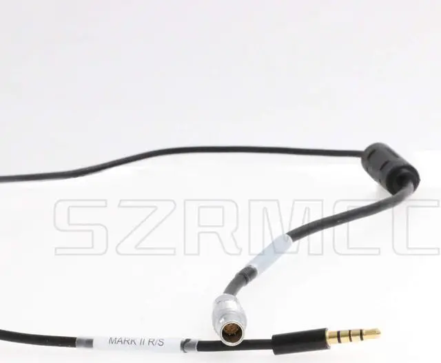 Alt view image 4 of 4 - SZRMCC for Tilta Nucleus-M Run Stop Cable 0B 7 Pin Male to 3.5mm for Canon C200 C300 MKII Camera