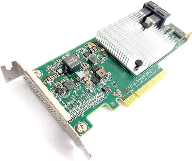 Alt view image 3 of 5 - SXTAIGOOD SAS3008 9300-8I IT-Mode HBA JBOD PCI-E 3.0 SATA/SAS 8-Port SAS3 12Gb/s ZFS FreeNAS unRAID