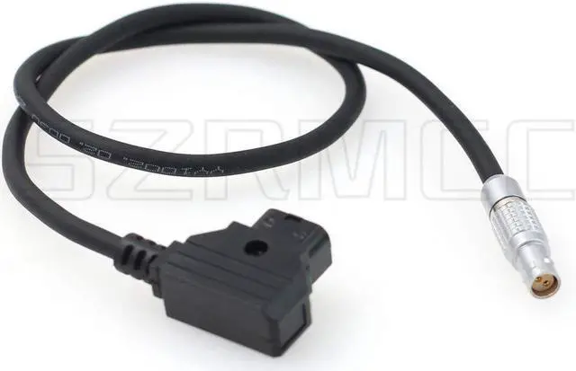 Alt view image 3 of 3 - SZRMCC 2 Pin Female Rotatable to D-tap Power Cable for RED Komodo 6K Cinema Camera (50cm)