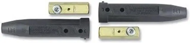 Alt view image 2 of 2 - Tweco 9425-1220 Cable Connector, Single Ball-Point Connection, 1/0-3/0 Cap, Female (Pack of 2)