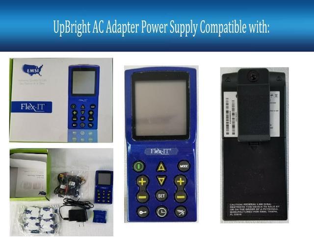 Alt view image 2 of 5 - UpBright 4.8V AC/DC Adapter Compatible with EMSI Flex-it Electrical Stimulation Tens Combination Unit Flex-TENS Muscle Stimulator T12121086 700mAh Ni-MH Battery Charger F048-004-W 4.8Vdc Power Supply