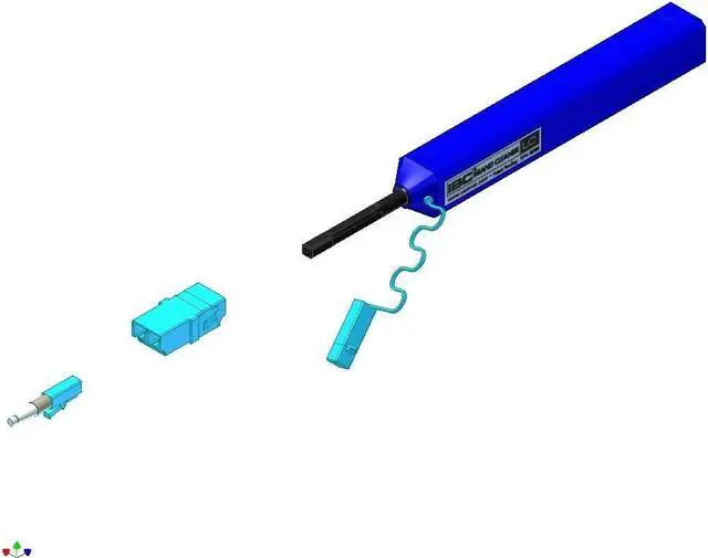 Alt view image 2 of 5 - US Conec 9393 IBC Brand Cleaner for 1.25mm Ferrule (LC/MU)