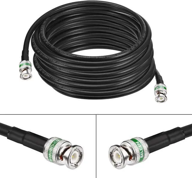 Main image of Superbat 12G SDI Cable 25ft SDI Video Cable 3G/6G/12G SDI Cable Black 75ohm BNC Cable Support 3G-SDI/6G-SDI/12G-SDI/4K/8K for Video Security Camera SDI Converter DVR Recorder