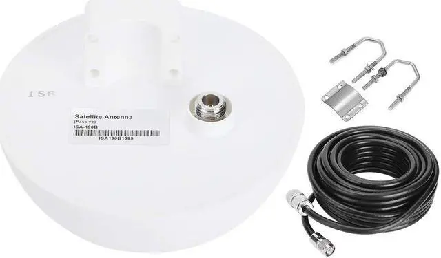 Alt view image 4 of 5 - Yctze Satellite Antenna, ISA190 Satellite Antenna Fixed Mast for Iridium 9500 9505 9505A 9555 9575 for Satellite Antenna Marine Satellite Antenna