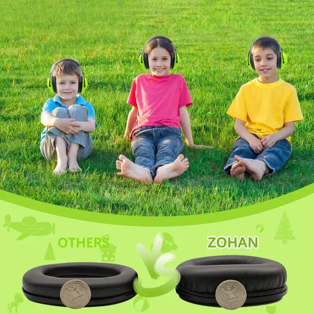 Alt view image 3 of 5 - ZOHAN Kids Ear Protection 4 Pack,Kids Noise Canceling Headphone for Concerts, Monster Truck, Fireworks