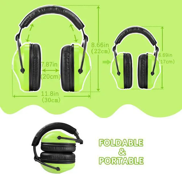 Alt view image 5 of 5 - ZOHAN Kids Ear Protection 4 Pack,Kids Noise Canceling Headphone for Concerts, Monster Truck, Fireworks