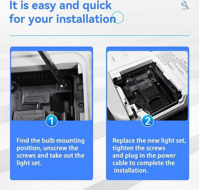 Alt view image 5 of 5 - ZMSTLAMP PK-L2615U PK-L2615UG Original Quality for JVC DLA-X5900BE DLA-X7000 DLA-X7500 DLA-X7000BE DLA-X7900BE DLA-X570 DLA-X570R DLA-X590 DLA-RS640U DLA-RS600E Projector Replacement Lamp Bulb