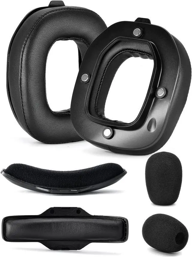 Main image of A40 TR Mod Kit - defean Replacement Earpads and Headband Compatible with Astro Gaming A40 TR Headset,Ear Cushions, Upgrade High-Density Noise Cancelling Foam, Added Thickness (Black Protein)