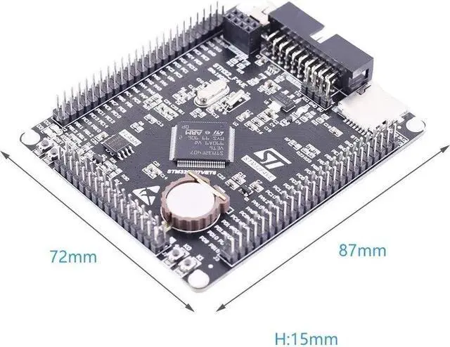 Alt view image 4 of 5 - STM32F407VET6 Development Board,STM32F4 32Bit DC 1.8V-3.6V M4 Learning Board Single-Chip Learning Module