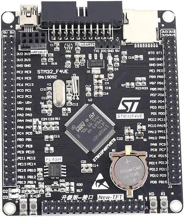 Alt view image 5 of 5 - STM32F407VET6 Development Board,STM32F4 32Bit DC 1.8V-3.6V M4 Learning Board Single-Chip Learning Module