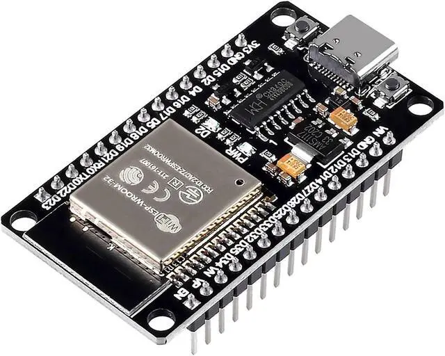 Alt view image 4 of 5 - 5PCS ESP32 Type C Development Board ESP32S Type-C USB WiFi + Bluetooth ESP-WROOM-32 CH340C 2.4GHz Dual Core WiFi NodeMCU Processor Microcontroller ESP32-DevKitC-32
