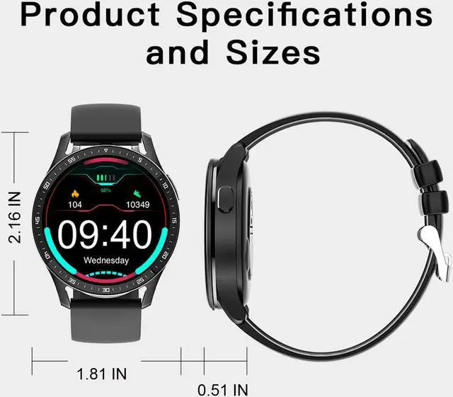 Alt view image 5 of 5 - Smart Watch with Earbuds,2 in 1 Build-in TWS Wireless BT5.0 Earphone Fitness Sports Health Monitor Black