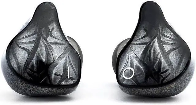 Alt view image 3 of 5 - IOAUDIO VOLARE 1DD+4BA+4EST in-Ear Monitor Earphone with Multi-Plug Cable 4.4mm/2.5mm/3.5mm, BLACK