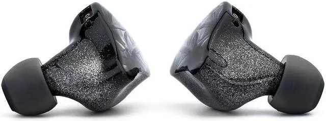 Alt view image 5 of 5 - IOAUDIO VOLARE 1DD+4BA+4EST in-Ear Monitor Earphone with Multi-Plug Cable 4.4mm/2.5mm/3.5mm, BLACK
