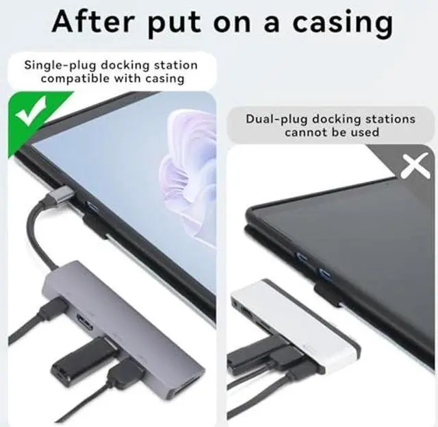 Alt view image 3 of 5 - Omnpak Microsoft Surface Pro 11/10/9 Case, Lightweight Protective, Multiple Angle, Stylus Holder, Designed for Surface 11th Edition AI 2024/Pro 9 5G 13" 2022, Compatible with Type Cover Keyboard