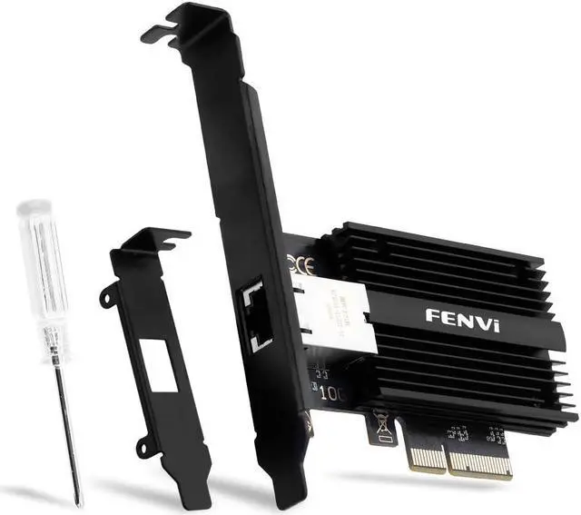 Main image of Fenvi 10GB PCIe Network Card with Single RJ45 Port NIC LAN Card Marvell AQtion AQC113C 10G Base-T Ethernet PCI-E Network Adapter Controller for Windows10/11/Linux and Windows Server 2012 Above