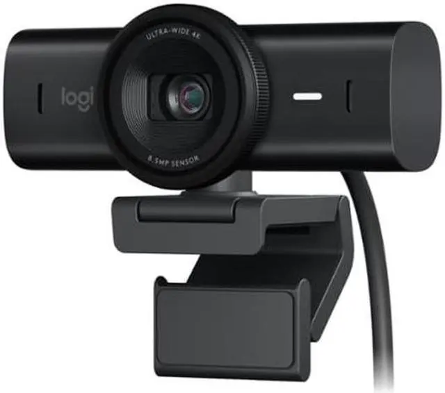 Main image of Logitech The Master MX Brio Webcam - 8.5 Megapixel - 60 fps - Black - USB 3.2 (Gen 1) Type C - 4K - 3840 x 2160 Video - STARVIS Sensor - Auto-focus - 90deg Angle - Tripod Mount, Clip - 4X Digita