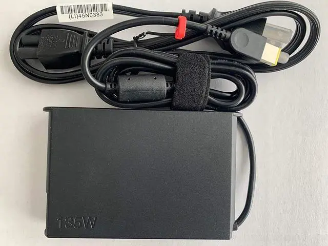 Alt view image 3 of 4 - Lenovo P/N: 4X20Q88539 Slim 135W AC Adapter for Lenovo G510,G5005,Y50-70,Y50P-70,Y520-15,Y700-14,Y700-17,Y70-70 - Retail Box