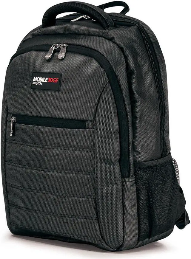 Main image of Mobile Edge Charcoal SmartPack 16 Inch Laptop Backpack for Men and Women with Padded Tablet Pocket, Lightweight, Charcoal Black