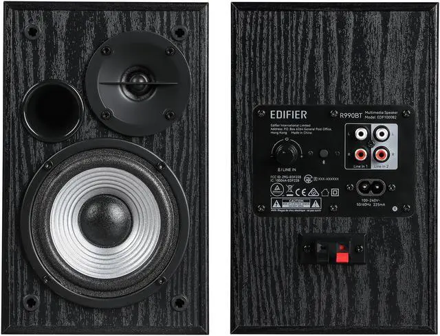 Main image of Edifier R990BT Bluetooth Computer Speakers - 2.0 Active Bookshelf Speaker - Powered Studio Monitor for PC Smartphone Tablet - MDF Enclosure - 24W RMS (Pair)
