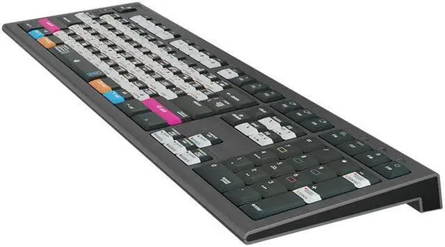 Alt view image 2 of 5 - Logickeyboard Designed for Adobe Photoshop CC and Lightroom CC Compatible with MacOS- Astra 2 Backlit Keyboard # LKB-PSLR-A2M-US