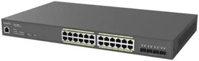 Main image of EnGenius - ECS1528P - EnGenius Cloud Managed 24-Port Gigabit PoE+ Switch with 4 SFP+ Ports - 24 Ports - Manageable - 3 Layer Supported - Modular - 240 W PoE Budget - Optical Fiber, Twisted Pair - PoE