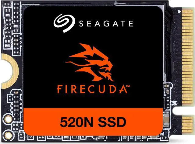 Main image of Seagate FireCuda 520N SSD 1TB SSD - M.2 2230-S2, PCIe Gen4 x4 NVMe 1.4, speeds up to 4800MB/s, Compatible with Steam Deck, Microsoft(r) Surface, Laptop, with Rescue Services (ZP1024GV3A002)