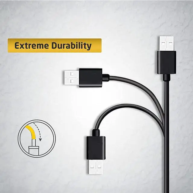 Alt view image 4 of 5 - BRENDAZ (10-Pack) Mini USB Cable 15ft., USB 2.0 Type A to Mini B USB Charging Data Cord, Compatible with Hero 3+, PS3 Controller, Garmin GPS, Dash Cam, DSLR Camera, USB Mic.