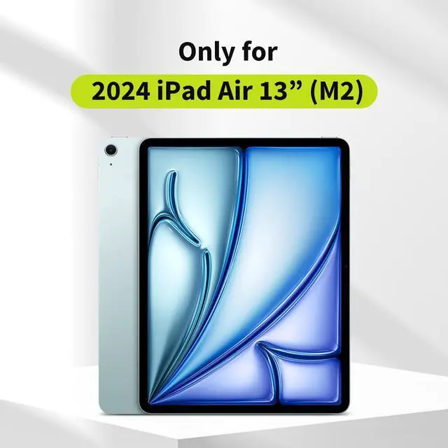 Alt view image 2 of 5 - SwitchEasy CoverBuddy Lite for 2024 iPad Air 13" - Case Compatible with Magic Keyboard for iPad Air (M2), with Apple Pencil Pro Pencil Holder - Black