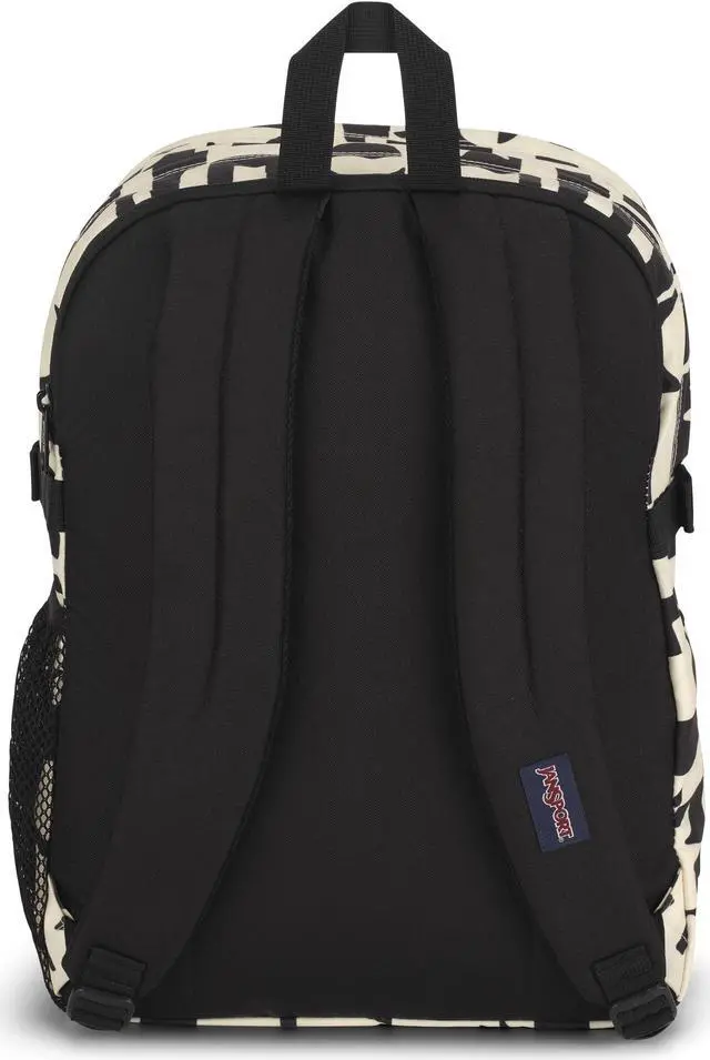 Alt view image 2 of 5 - JanSport Main Campus Backpack - Travel or Work backpack w 15-Inch Laptop Sleeve and Dual Water Bottle Pockets, Cutout Black
