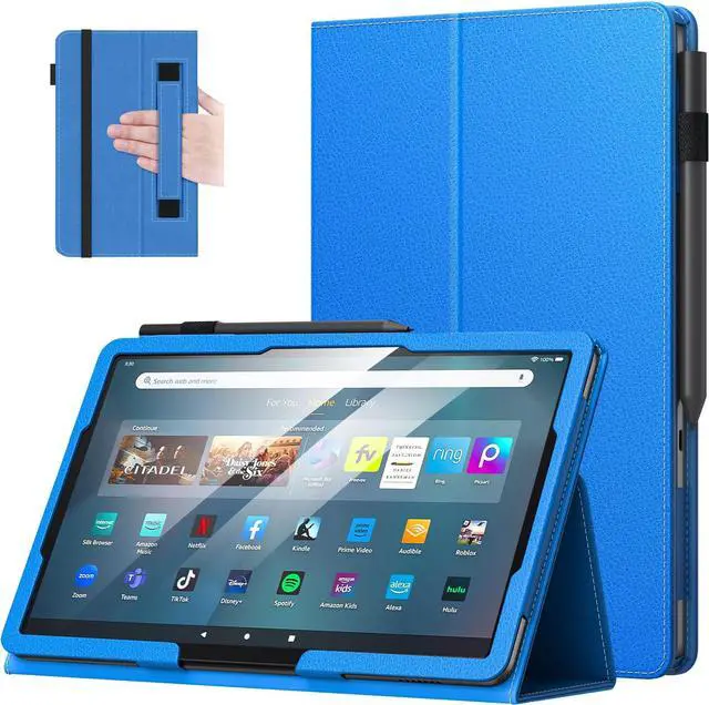 Main image of MoKo Case for  Kindle Fire Max 11 Case (13th Generation, 2023 Release) 11" - Slim Folding Stand Cover Case for Fire 11 Tablet with Auto Wake/Sleep, Blue
