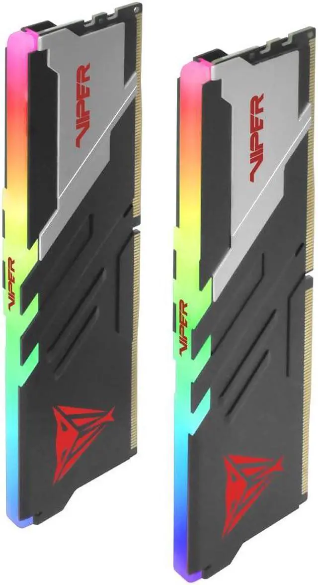 Alt view image 3 of 5 - Patriot Viper Venom RGB DDR5 64GB (2 x 32GB) 5200MHz UDIMM Desktop Gaming Memory KIT - PVVR564G520C40K