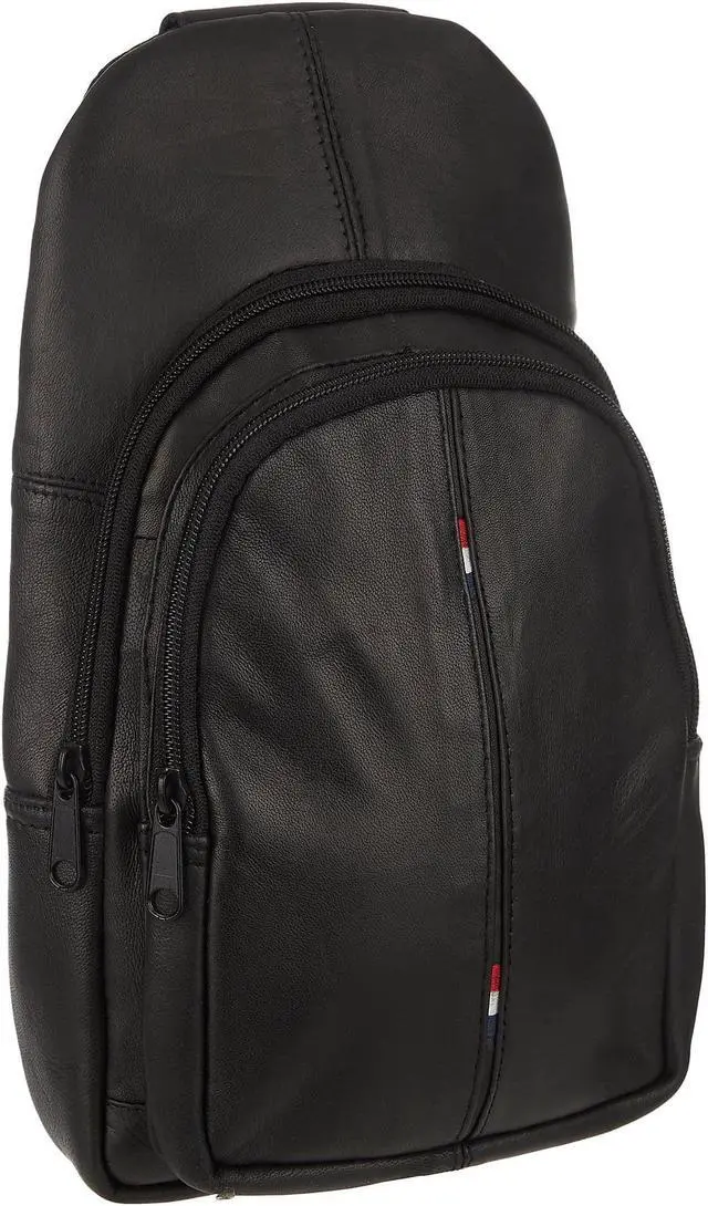 Main image of R & R Trading Mens DURANGO LEATHER BRIEFCASE WITH 14 INCH PADDED LAPTOP SLEEVE, Washed Olive, OS